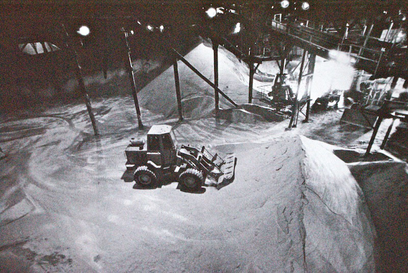 Lewis Morley, Bulldozing raw sugar, from CSR Pyrmont Refinery Centenary 1978 Photography Project.