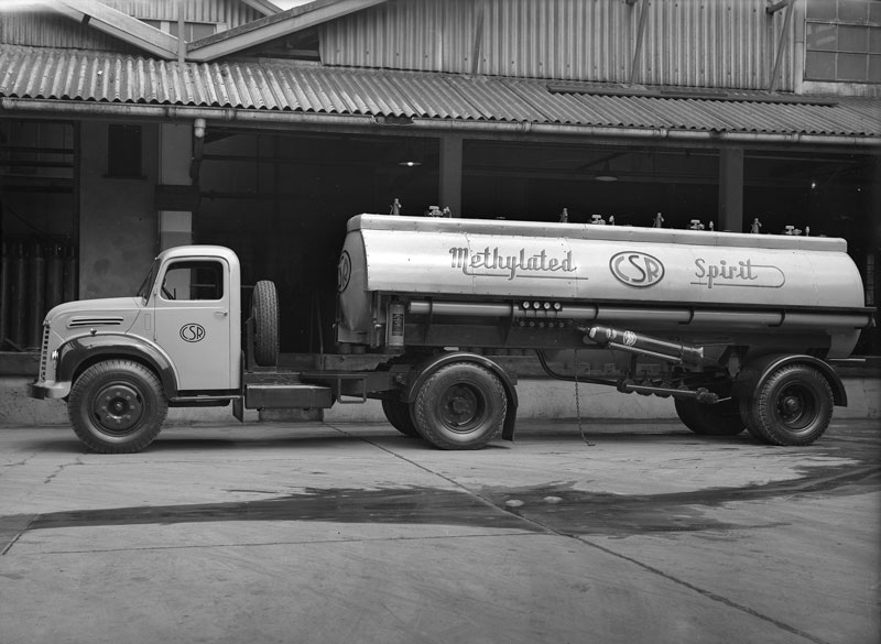 Methylated spirits tanker, circa 1950s